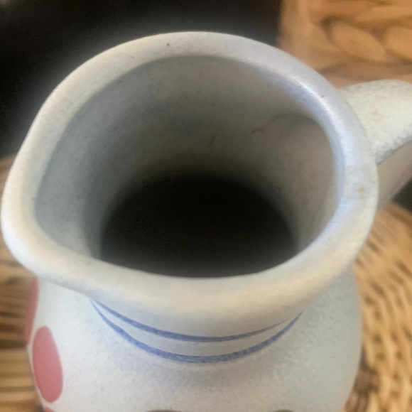 Bundle OnlyCeramic Pitcher Blue salt glaze Folk Art ceramics‎ Mid Century German - Picture 6 of 7